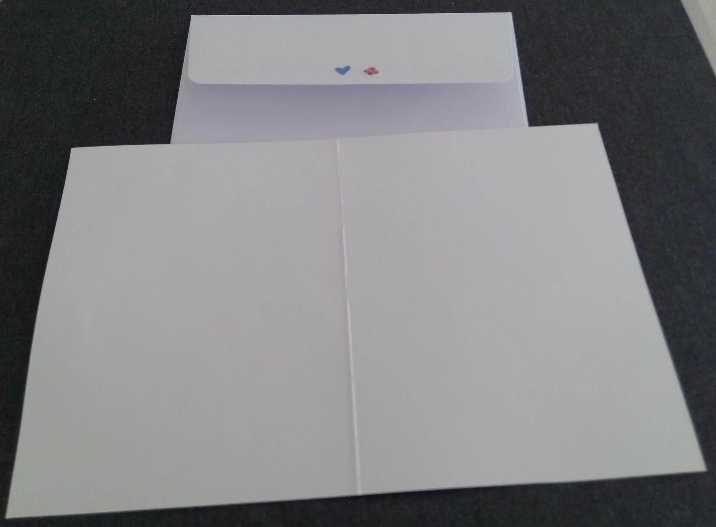 Floral Notecard with Envelope: Blank Greeting Card for Sentiments